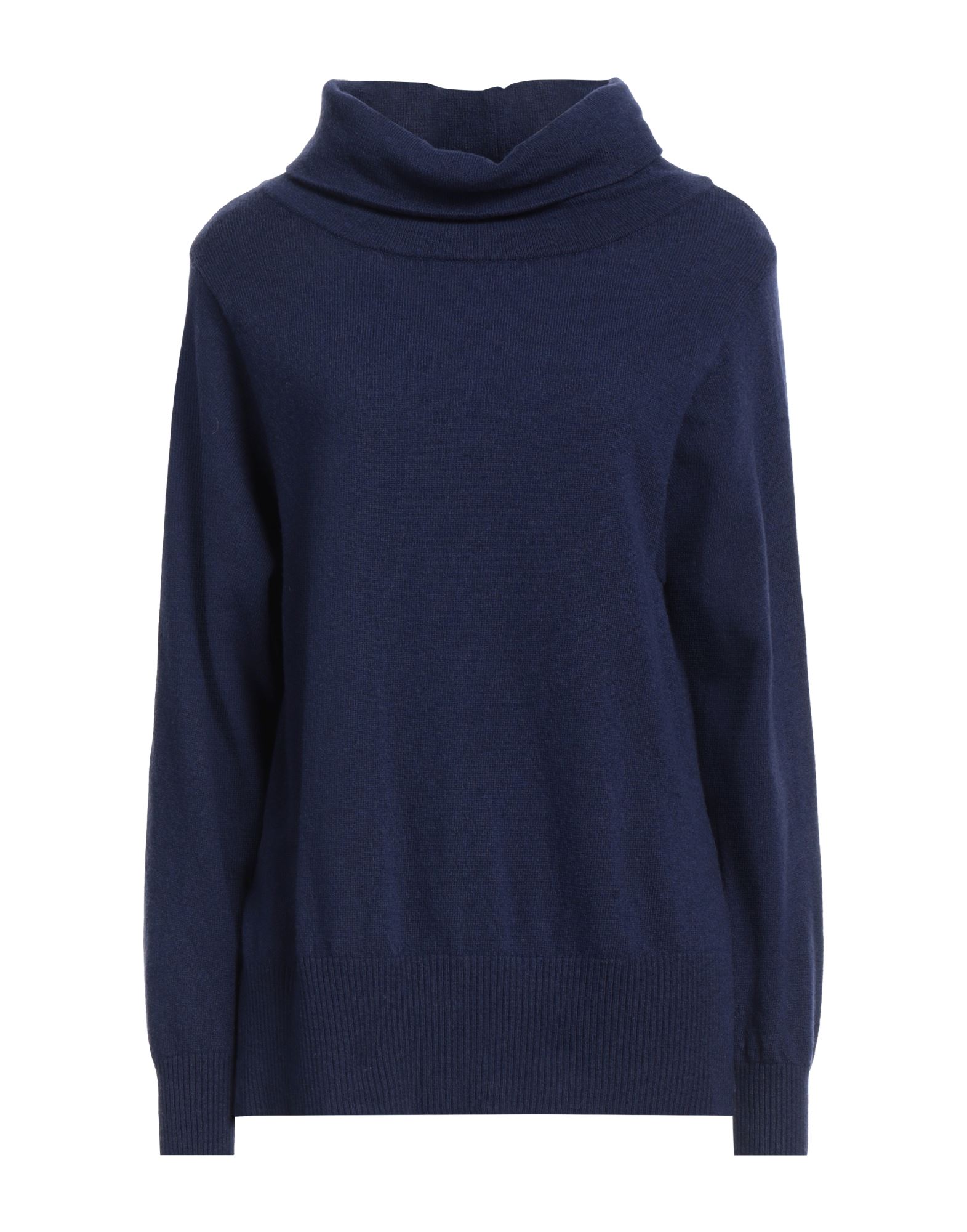 EUROPEAN CULTURE Rollkragenpullover Damen Blau von EUROPEAN CULTURE