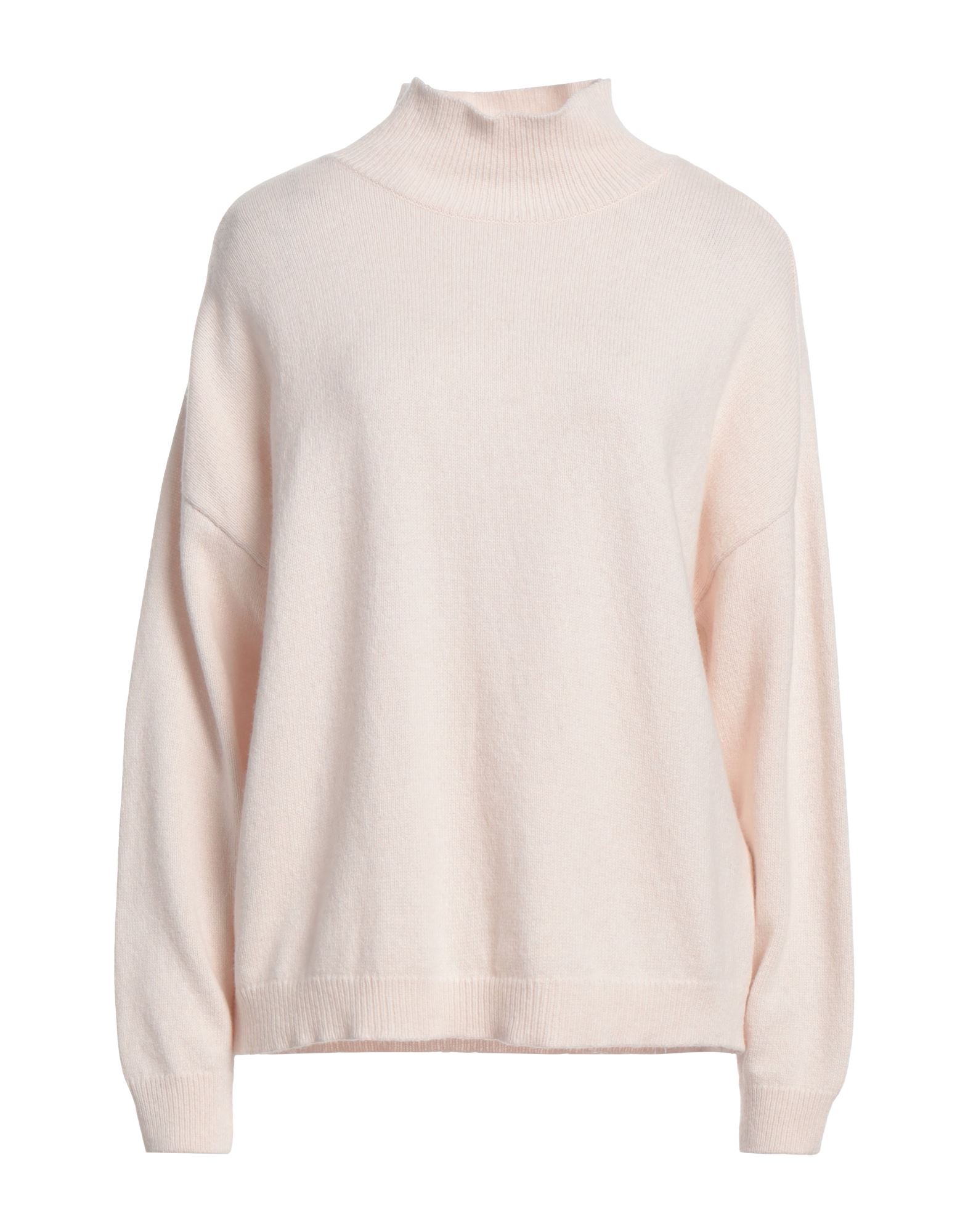 EUROPEAN CULTURE Rollkragenpullover Damen Hellrosa von EUROPEAN CULTURE