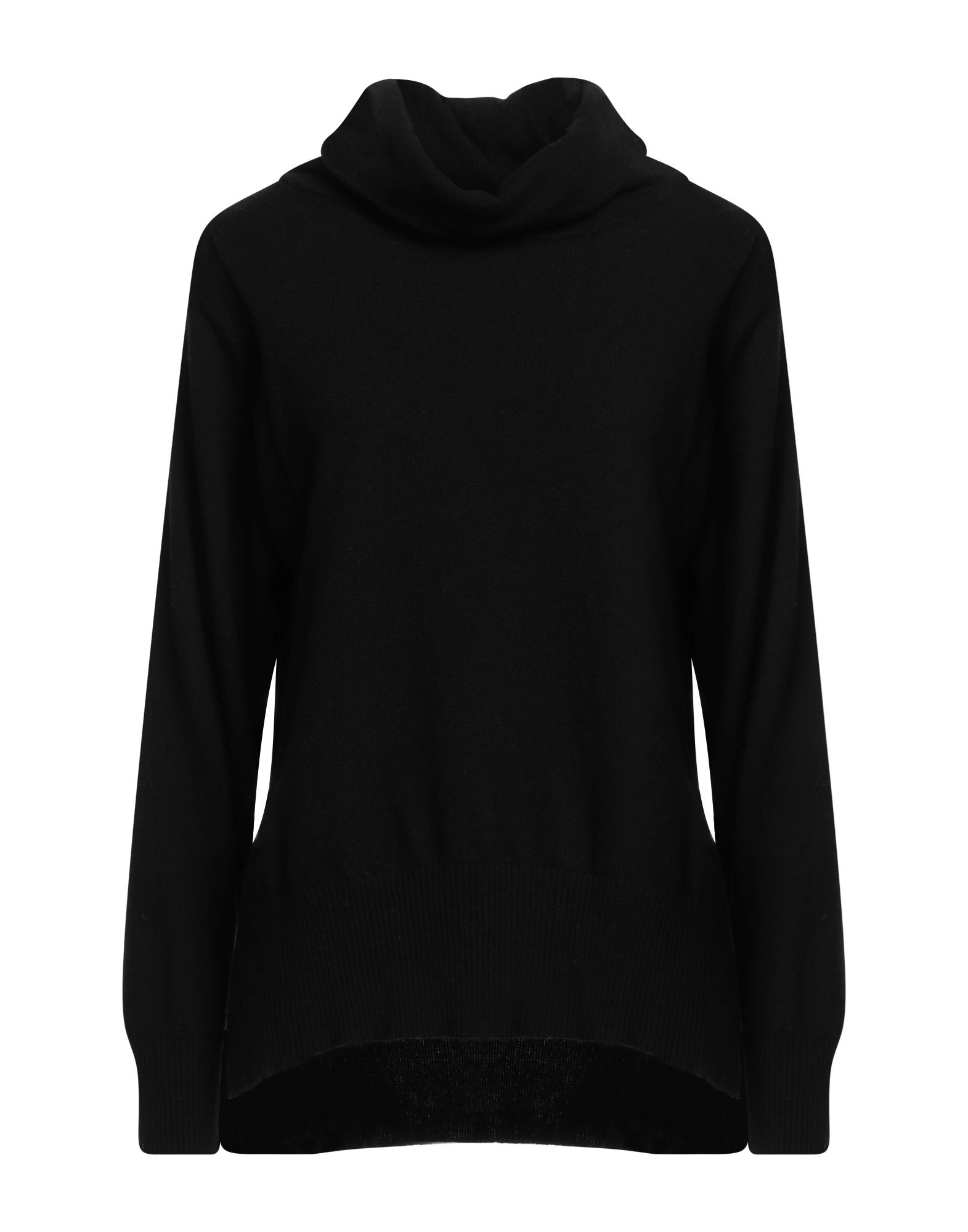 EUROPEAN CULTURE Rollkragenpullover Damen Schwarz von EUROPEAN CULTURE