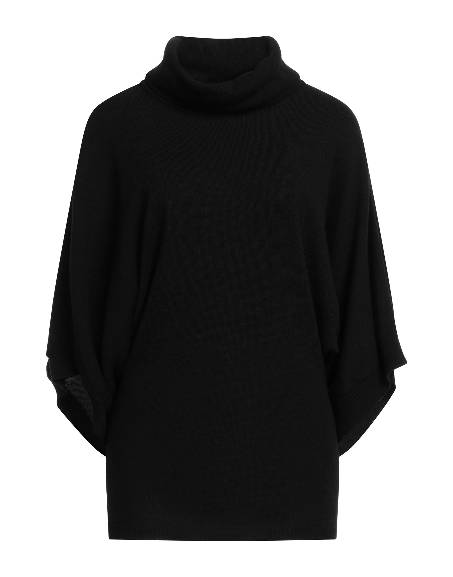 EUROPEAN CULTURE Rollkragenpullover Damen Schwarz von EUROPEAN CULTURE