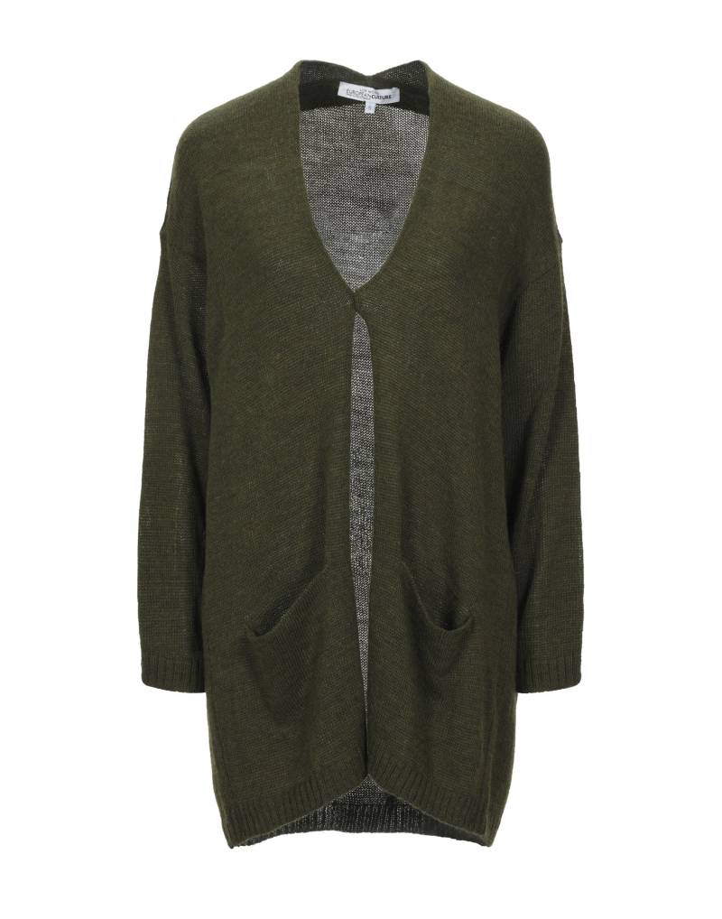 EUROPEAN CULTURE Strickjacke Damen Militärgrün von EUROPEAN CULTURE