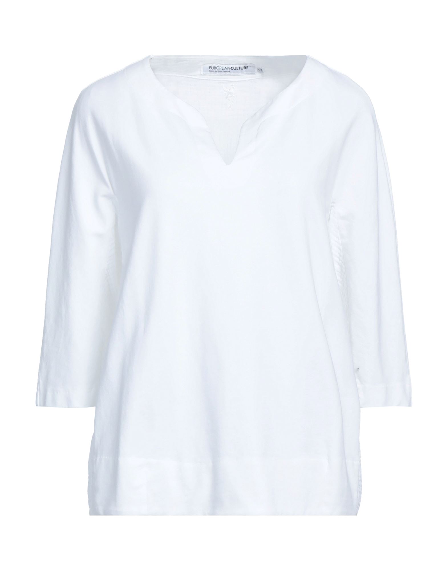 EUROPEAN CULTURE Sweatshirt Damen Weiß von EUROPEAN CULTURE