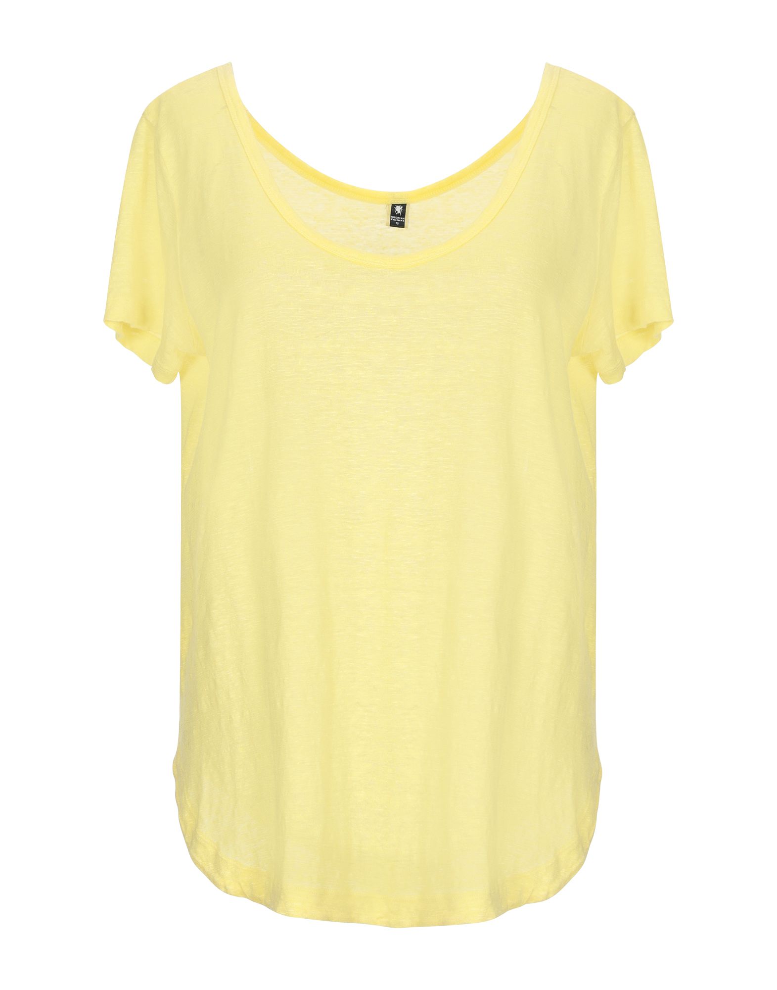EUROPEAN CULTURE T-shirts Damen Gelb von EUROPEAN CULTURE
