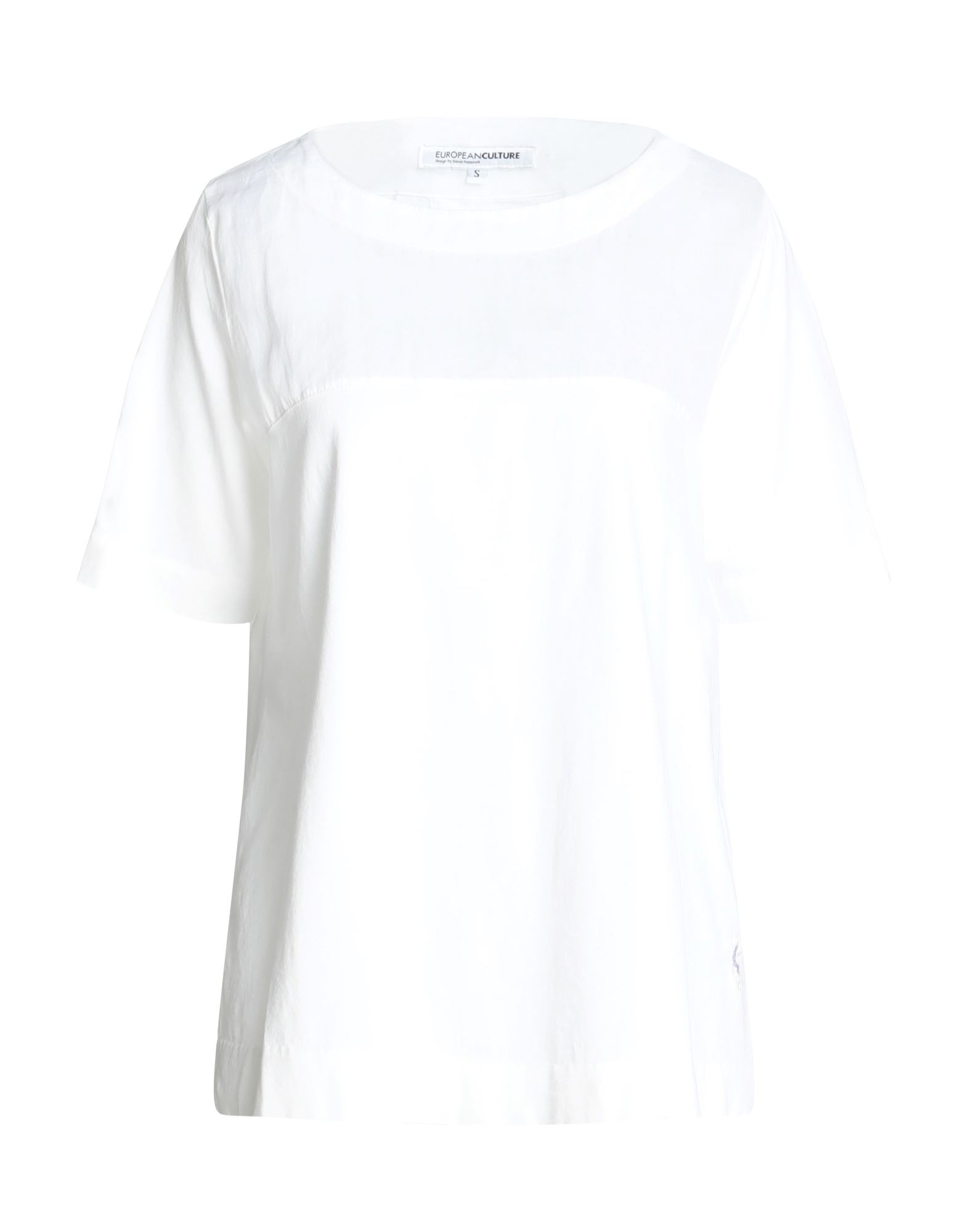 EUROPEAN CULTURE T-shirts Damen Weiß von EUROPEAN CULTURE
