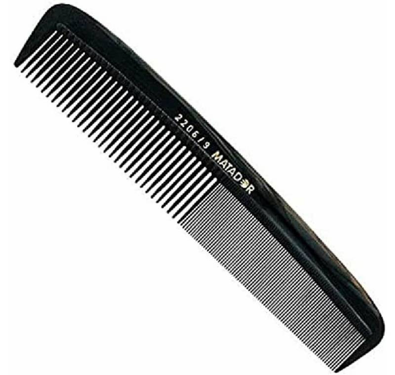 EUROSTIL Haarkamm Batidor Peine Negro Negro 13 Cm 1un von EUROSTIL