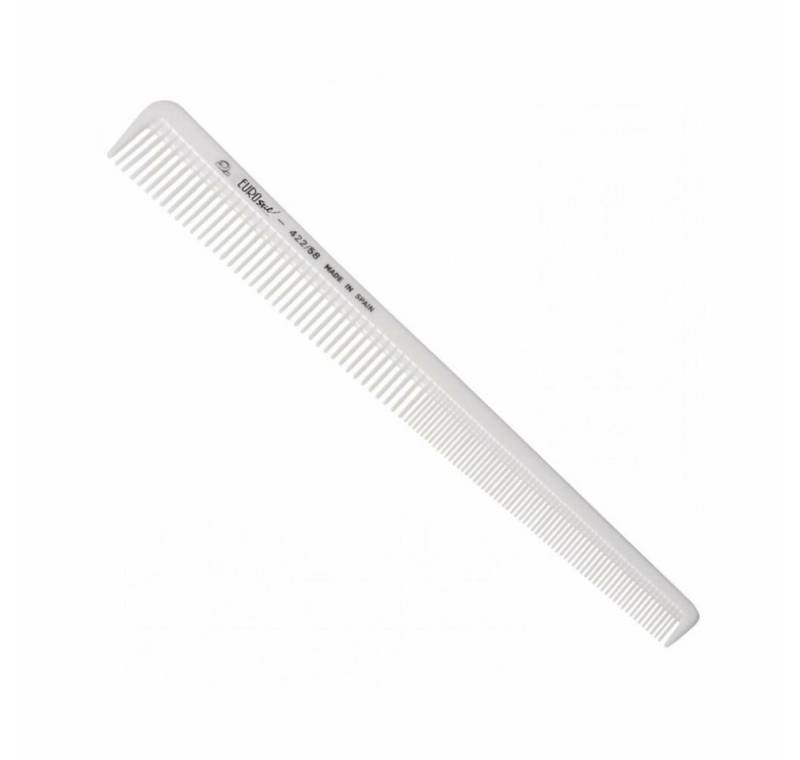 EUROSTIL Haarkamm Peluquero Peine Especial 18cm Blanco 1un von EUROSTIL