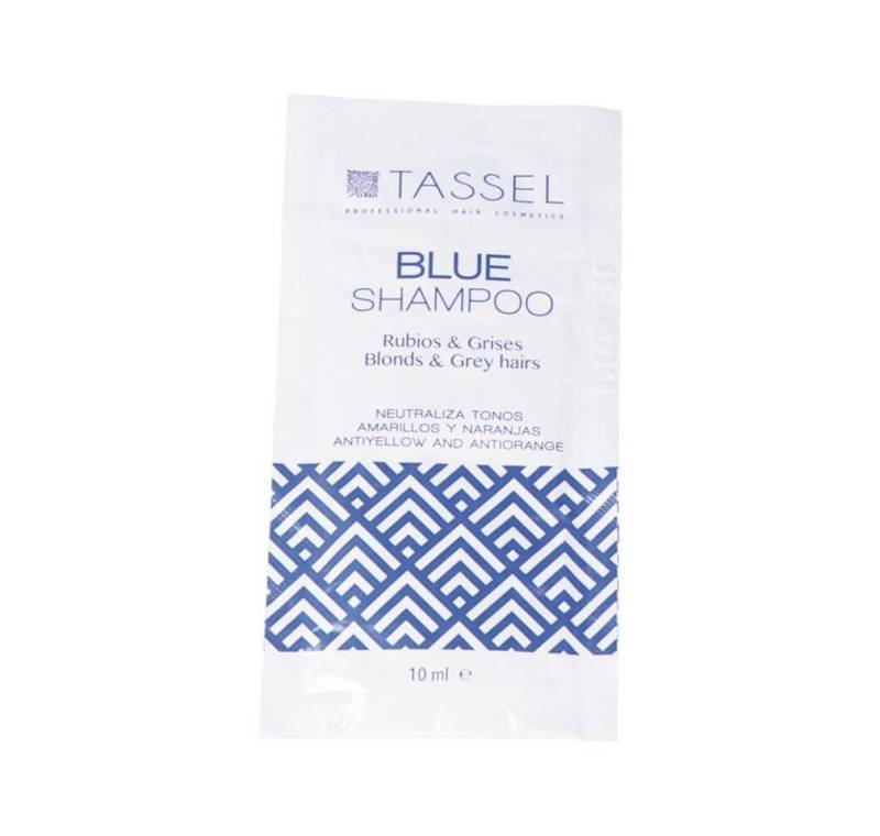 EUROSTIL Haarshampoo Blue Champu Cabellos Rubios y Grises 10ml von EUROSTIL