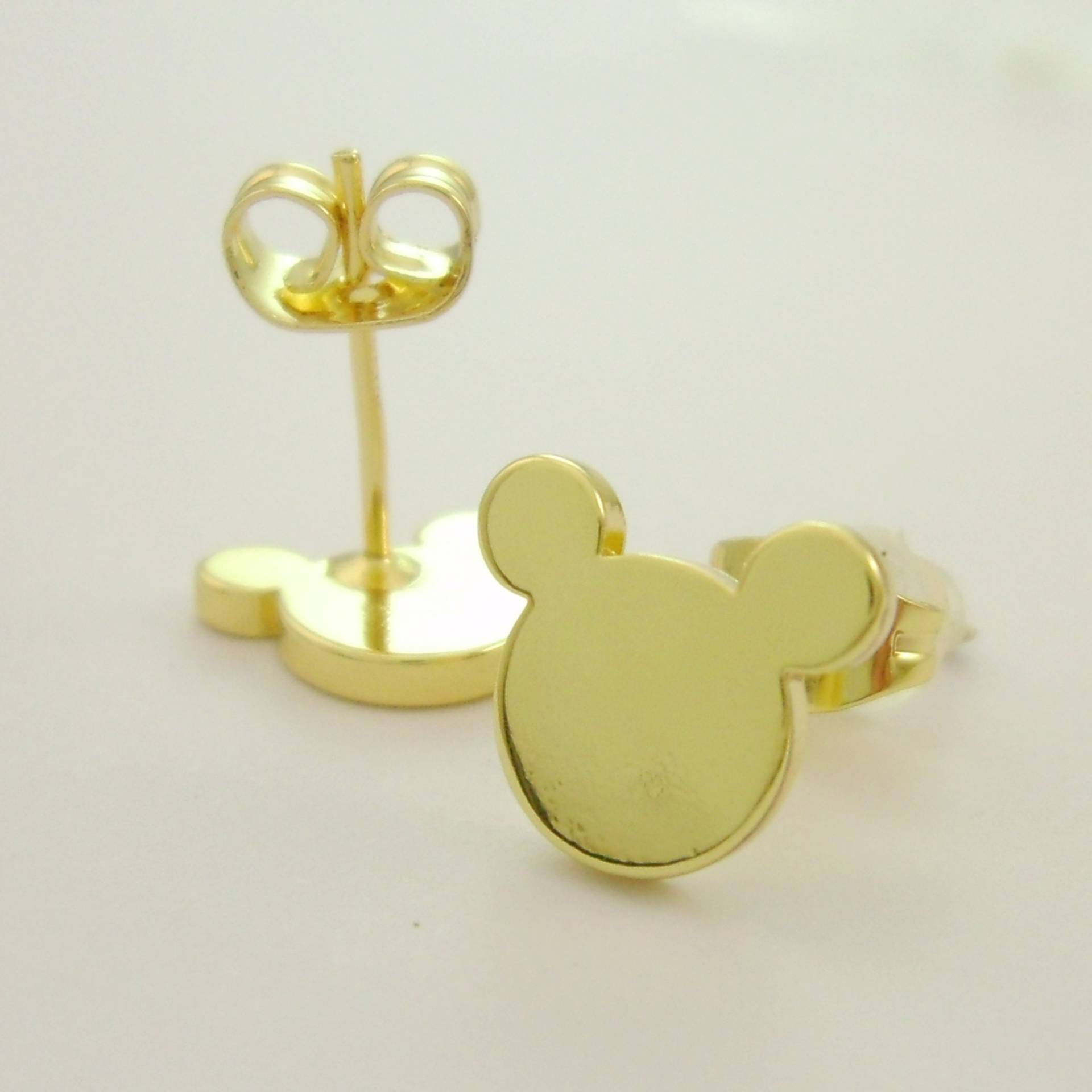 Custom Bulk Factory Lieferant, 15 Paar Handgemacht Mickey Maus Zierliche Gold Filled Ohrstecker Minimal, 925 Sterling Silber Post Für Allergie Custom Bulk Factory Lieferant, 15 Paar Handgemacht Mickey Maus Zierliche Gold Filled Ohrstecker Minimal, 925 Sterling Silber Post Für Allergie von EUSUPPLIES