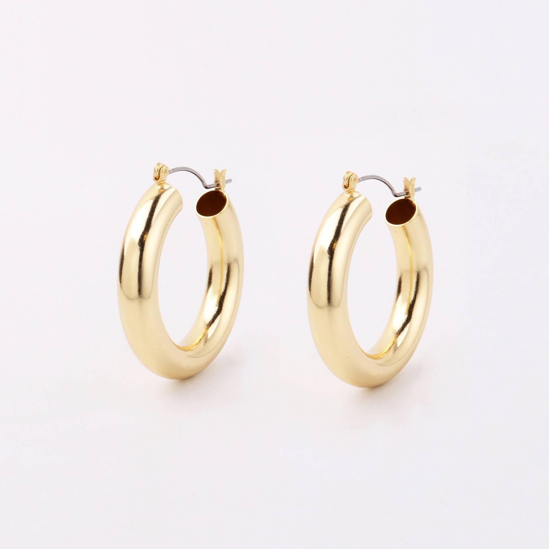 Custom Handmade 1 Paar 39, 9mm Zarte 18Kt Gold Filled Runde Hohlrohr Ohrringe Reifen, Stahl Nadel Leichtes Gewicht Boutique Marken Custom Handmade 1 Paar 39, 9mm Zarte 18Kt Gold Filled Runde Hohlrohr Ohrringe Reifen, Stahl Nadel Leichtes Gewicht Boutique Marken von EUSUPPLIES