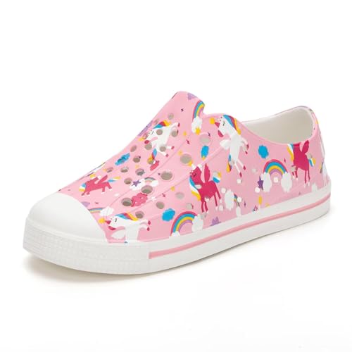 EUXTERPA Schnelltrocknend Sandalen Leichte wasserschuhe Clogs Für Mädchen Jungen Atmungsaktive Sneaker Unisex kinder Wasserschuhe Anti-Rutsch Strandschuhe von EUXTERPA