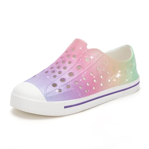 EUXTERPA Schnelltrocknend Sandalen Leichte wasserschuhe Clogs Für Mädchen Jungen Atmungsaktive Sneaker Unisex kinder Wasserschuhe Anti-Rutsch Strandschuhe von EUXTERPA