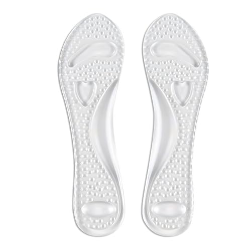EUYKQNOI Akupressur Einlagen und Gel Einlagen für Schuhe Damen,orthopädische Einlegesohlen Länge: 7/8-Länge zur Schmerzlinderung bei Plattfüßen und Plantarfasziitis,für Sport und Beruf für Männer von EUYKQNOI