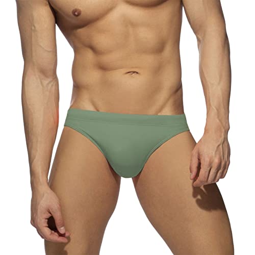 Badeslip Herren Eng Hosen Badeshorts Kurz Druck Schwimmhose Stretch Slips Sexy Schnelltrocknend Schwimmshorts Badepants Sommer Shorts Badehose Strandkleidung Männliche Sommer-kühle Sport-schnell von EUzeo