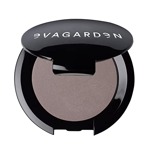 EVAGARDEN Velvet Matte Eye Shadow – Creamy and Velvety Powder with Intense Color – High Pure Pigments Creates Soft Focus Effect – Light, Adherent Film Blends Easily – 124 Iron – 0,08 oz von EVAGARDEN