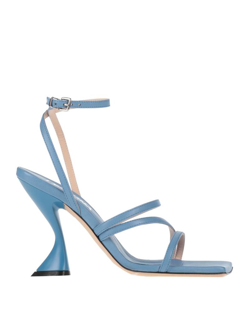 EVALUNA Sandale Damen Hellblau von EVALUNA