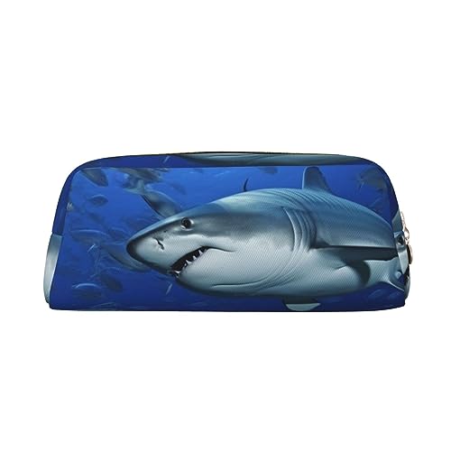 EVANEM Federmäppchen Federmäppchen Stifttasche Unterwasser Fisch Gedruckt Schreibwaren Organizer mit Reißverschluss Federmäppchen Kosmetiktasche für Büro Reise Münzbeutel, gold, Einheitsgröße, von EVANEM