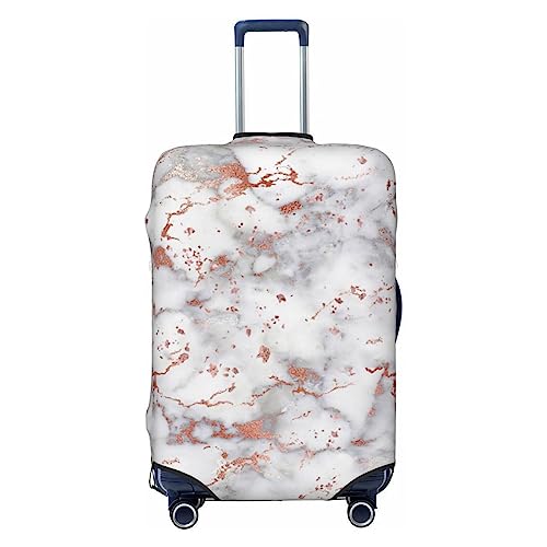 EVANEM Travel Luggage Cover Double Sided Suitcase Cover For Man Woman Marble Washable Suitcase Protector Luggage Protector For Travel Adult, Schwarz , S von EVANEM