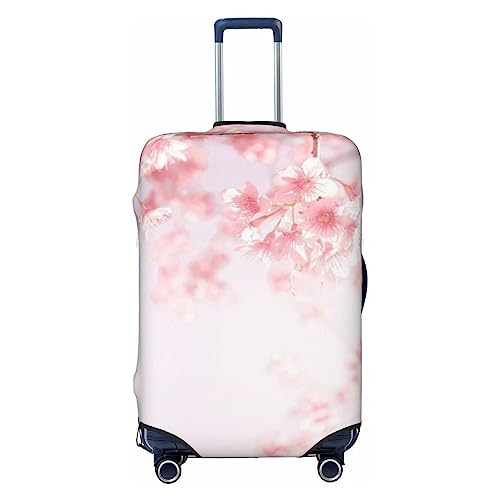 EVANEM Travel Luggage Cover Double Sided Suitcase Cover For Man Woman Pink Cherry Washable Suitcase Protector Luggage Protector For Travel Adult, Schwarz , M von EVANEM