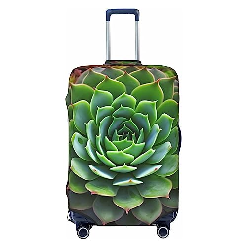 EVANEM Travel Luggage Cover Double Sided Suitcase Cover For Man Woman Succulent Washable Suitcase Protector Luggage Protector For Travel Adult, Schwarz , S von EVANEM