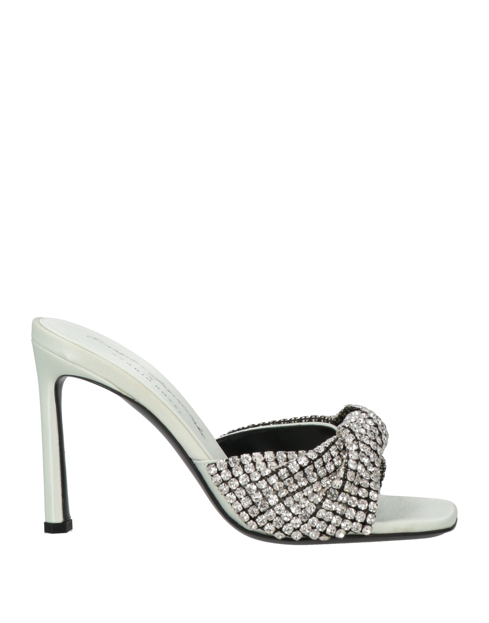 EVANGELIE SMYRNIOTAKI x SERGIO ROSSI Sandale Damen Salbeigrün von EVANGELIE SMYRNIOTAKI x SERGIO ROSSI