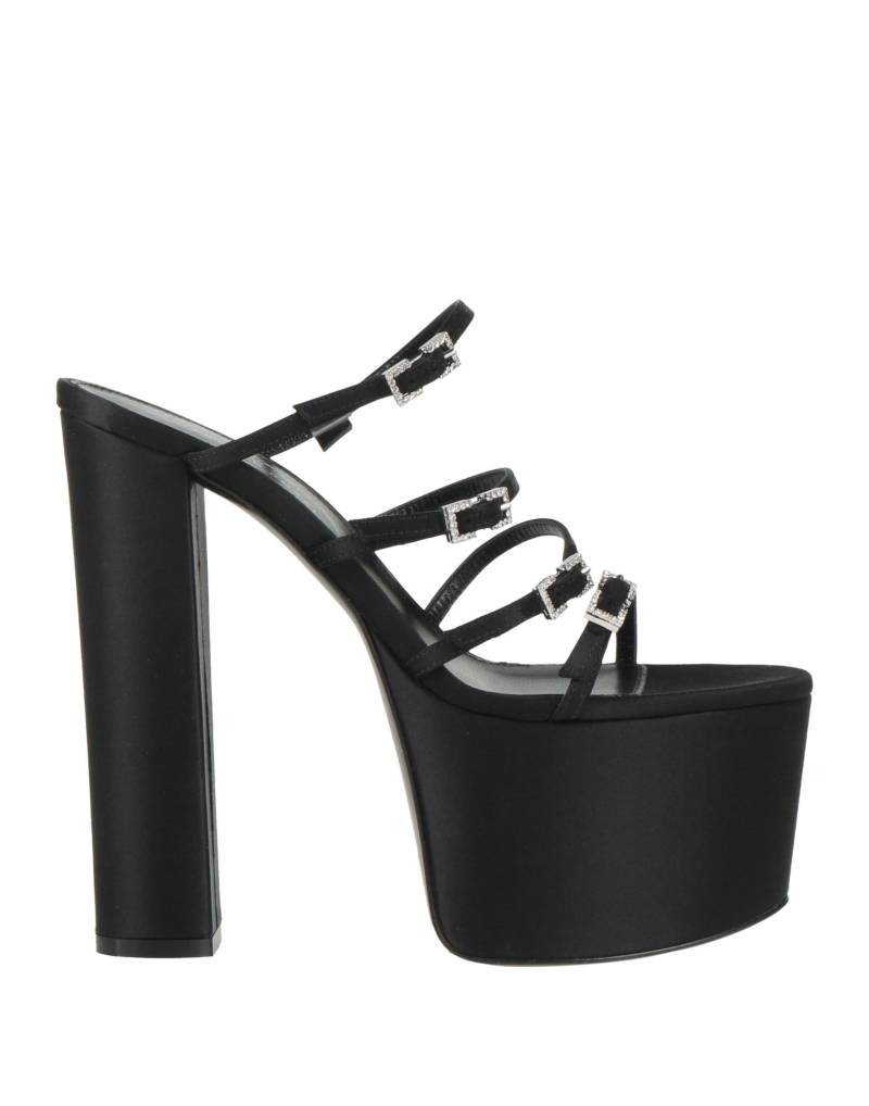 EVANGELIE SMYRNIOTAKI x SERGIO ROSSI Sandale Damen Schwarz von EVANGELIE SMYRNIOTAKI x SERGIO ROSSI