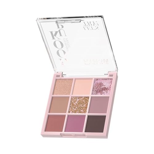 Eveline Cosmetics Look UP Lidschattenpalette - 9 Hochpigmentierte Nuancen für Tages- und Nacht-Make-up, Einfach zu Verblenden und Lang anhaltend von EVELINE COSMETICS