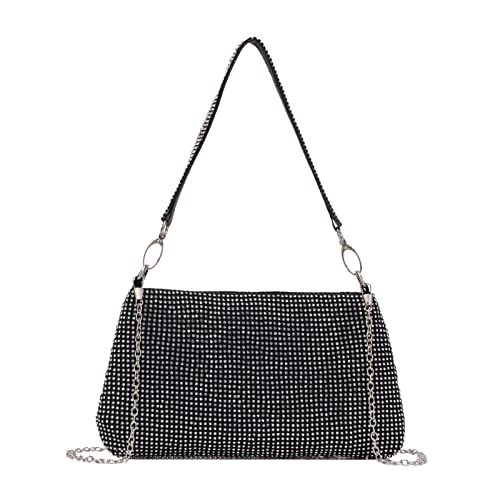 EVEOUT Abendhandtasche mit Strasssteinen Damen Kleine Clutches für Party Bankett Hochzeit Geldbörsen Weibliche Funkeln Umhängetasche EVEOUT Abendhandtasche mit Strasssteinen Damen Kleine Clutches für Party Bankett Hochzeit Geldbörsen Weibliche Funkeln Umhängetasche von EVEOUT