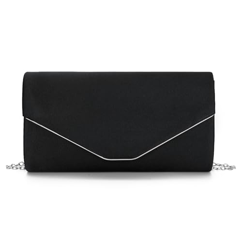 EVEOUT Clutch für Damen Satin Abendhandtasche mit Schulter Chian Partyhandtasche Elegant Umhängetasche für Party Abendessen EVEOUT Clutch für Damen Satin Abendhandtasche mit Schulter Chian Partyhandtasche Elegant Umhängetasche für Party Abendessen von EVEOUT
