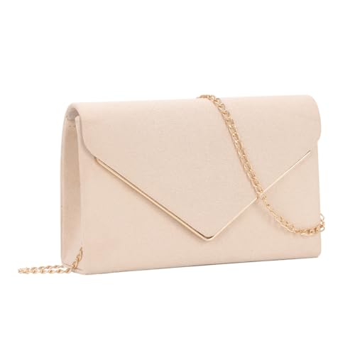 EVEOUT Samt Clutch für Damen Partyhandtasche Samt Abendhandtasche mit Schulter Chian Elegant Samt Umhängetasche für Party Abendessen von EVEOUT