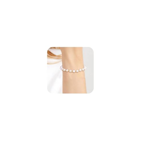 EVER FAITH Barock Süßwasser Perlen Armband mit Zierlich Gold plattiert Perlen Verstellbar Armkette für Damen Mädchen EVER FAITH Barock Süßwasser Perlen Armband mit Zierlich Gold plattiert Perlen Verstellbar Armkette für Damen Mädchen von EVER FAITH