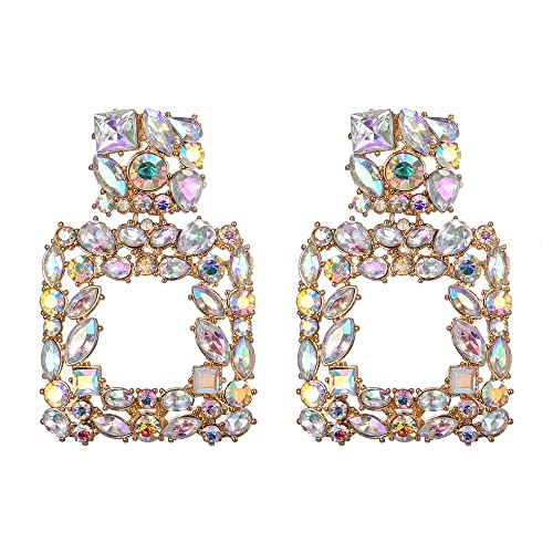 EVER FAITH Strass Ohrringe Österreichischer Kristall Geometrisch Statement Iridescent Klar AB EVER FAITH Strass Ohrringe Österreichischer Kristall Geometrisch Statement Iridescent Klar AB von EVER FAITH