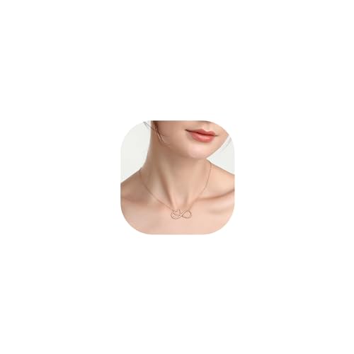 EVER FAITH Unendlichkeit Herz Halskette 925 Sterling Silber Freundschaft Schwester Mutter Tochter Halskette Geschenk von Mama für Damen Mädchen EVER FAITH Unendlichkeit Herz Halskette 925 Sterling Silber Freundschaft Schwester Mutter Tochter Halskette Geschenk von Mama für Damen Mädchen von EVER FAITH