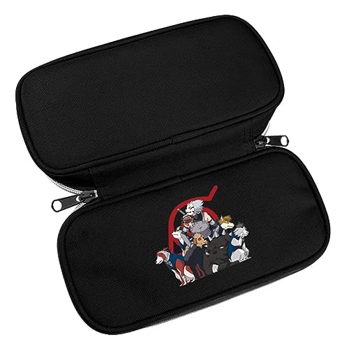 EVERLUCK Anime Akatsuki Reißverschluss Bleistift Tasche Große Kapazität Student Stift Tasche Manga Uchiha Sasuke Uzumaki Federmäppchen, 02 Anime Akatsuki, Einheitsgröße, Federmäppchen von EVERLUCK