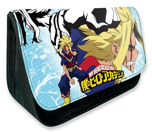 EVERLUCK My Hero Academia Anime Federmäppchen Bakugou Deku Manga Schreibwaren Tasche Boku no Hero Denki Ochaco Shoto Reißverschluss Federmäppchen, 06 Manga Hero, Einheitsgröße, Federmäppchen von EVERLUCK