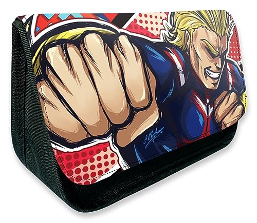 EVERLUCK My Hero Academia Anime Federmäppchen Bakugou Deku Manga Schreibwaren Tasche Boku no Hero Denki Ochaco Shoto Reißverschluss Federmäppchen, 24 Manga Hero, Einheitsgröße, Federmäppchen von EVERLUCK