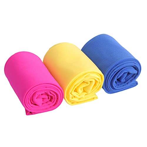 EVERSWE Microfaser 40 DEN Kinder Strumpfhose für Mädchen 3er Pack (Lapis Blue/Fuchsia/Yellow, 11-13) von EVERSWE