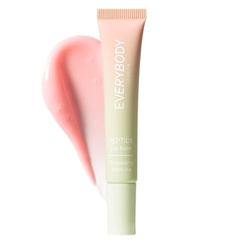 EVERYBODY LONDON Peptide Lip Balm Lavender Matcha, Feuchtigkeitsspendende Lippenlotion mit Peptiden und Matcha, Raspberry Matcha von EVERYBODY LONDON