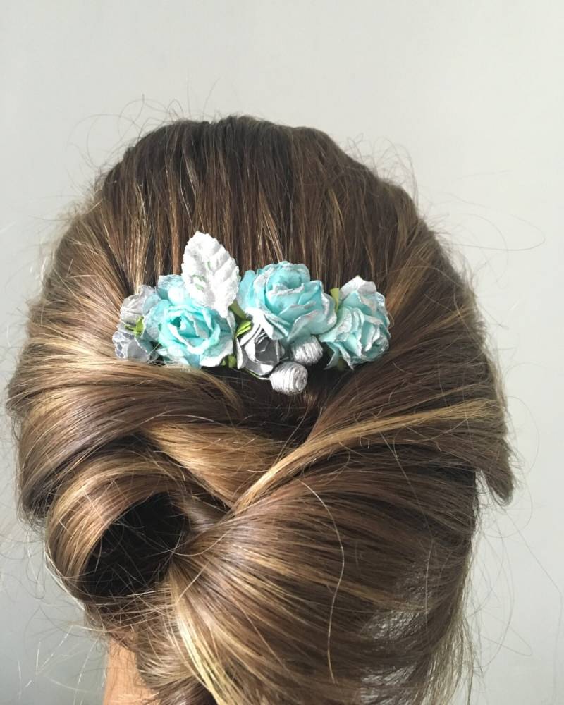 Kopfschmuck - Blumenkamm von EVESLOLO