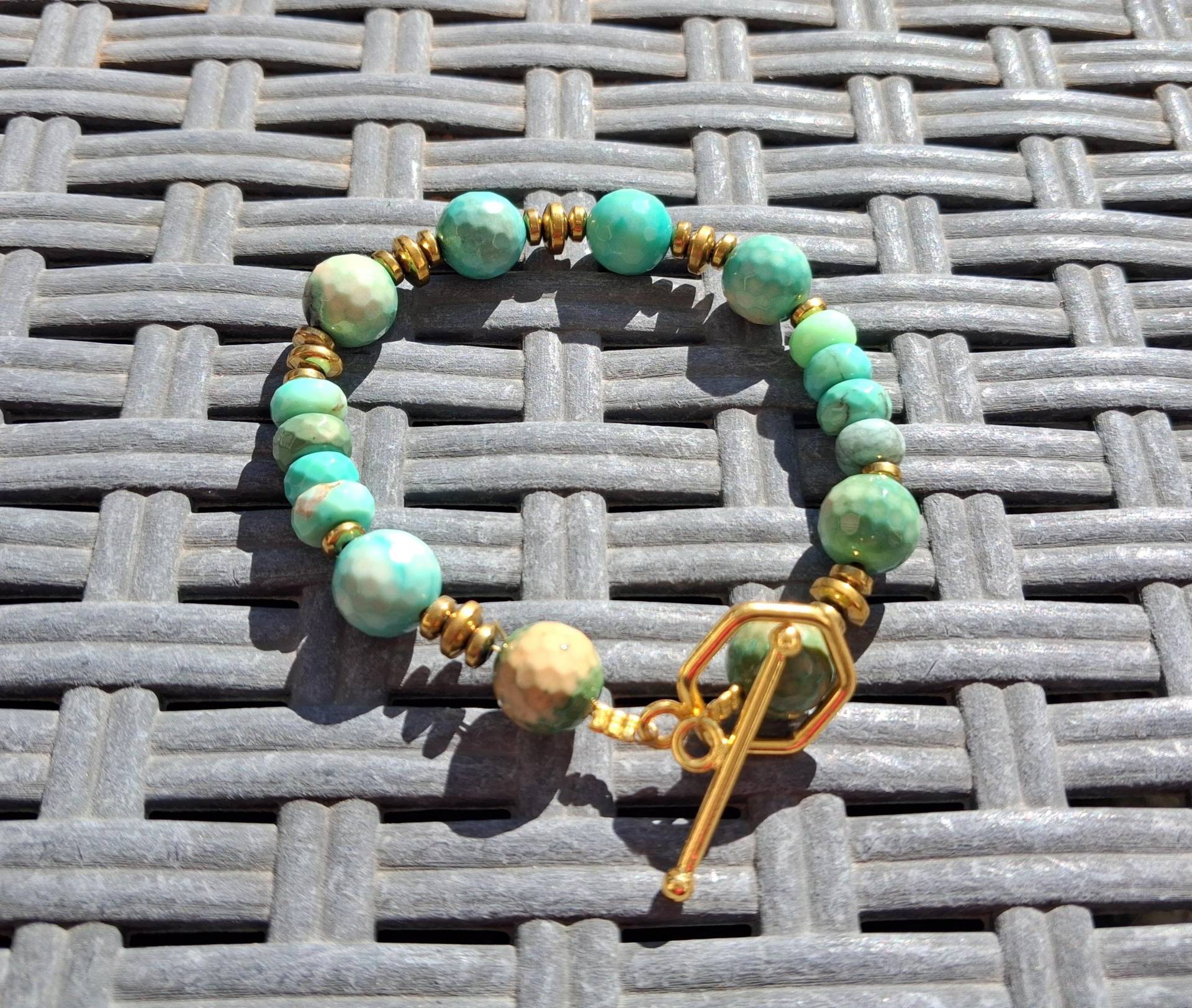 Chrysopras Armband Chrysopras Armband von EVEdelsteinschmuck