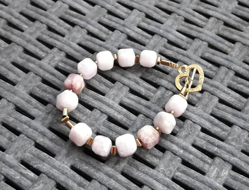 Kunzit Armband von EVEdelsteinschmuck