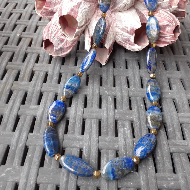 Lapislazuli Kette von EVEdelsteinschmuck