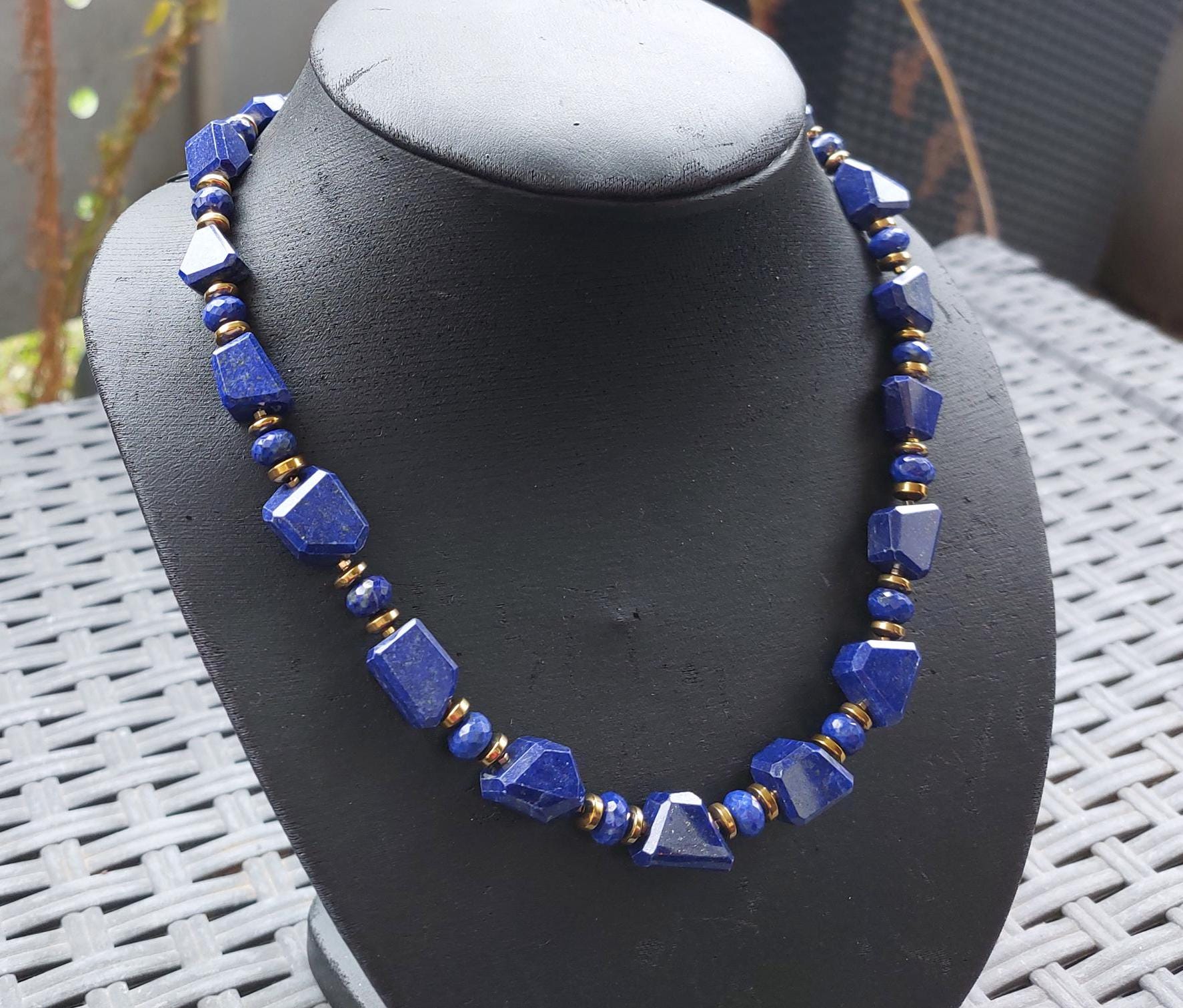 Lapislazuli Kette Lapislazuli Kette von EVEdelsteinschmuck