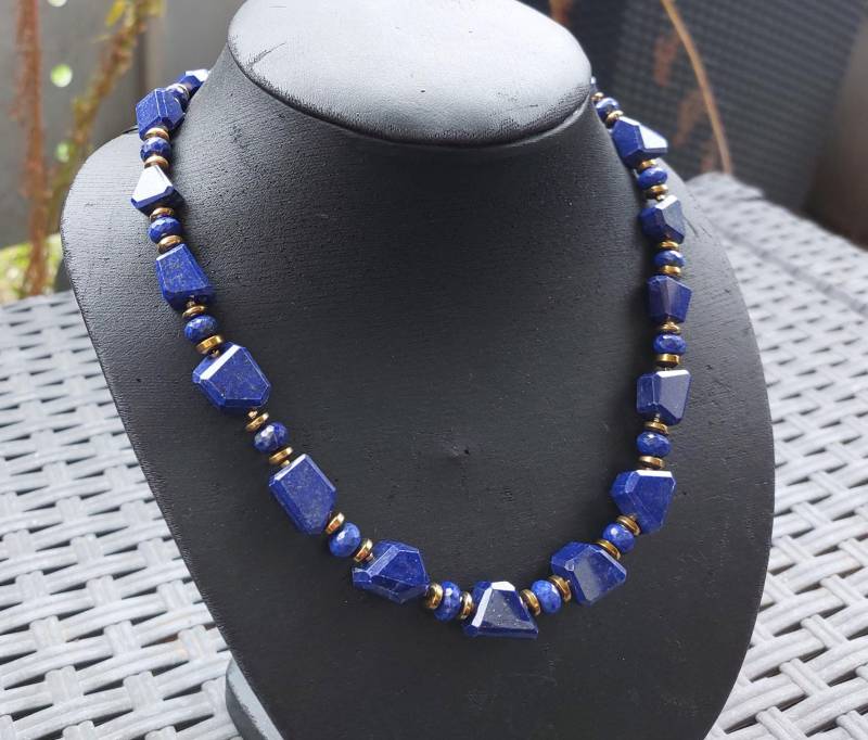 Lapislazuli Kette Lapislazuli Kette von EVEdelsteinschmuck