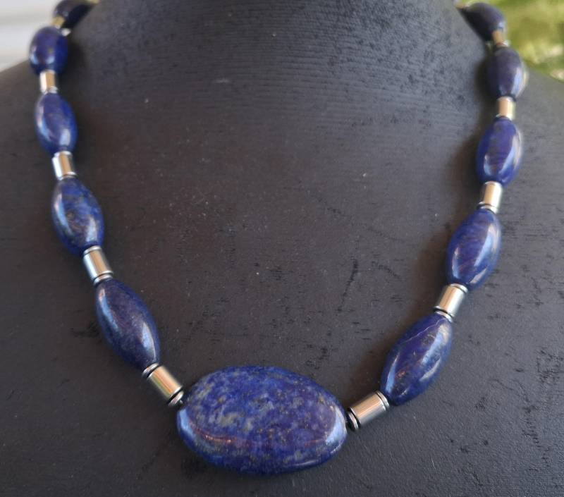 Lapislazuli Kette von EVEdelsteinschmuck