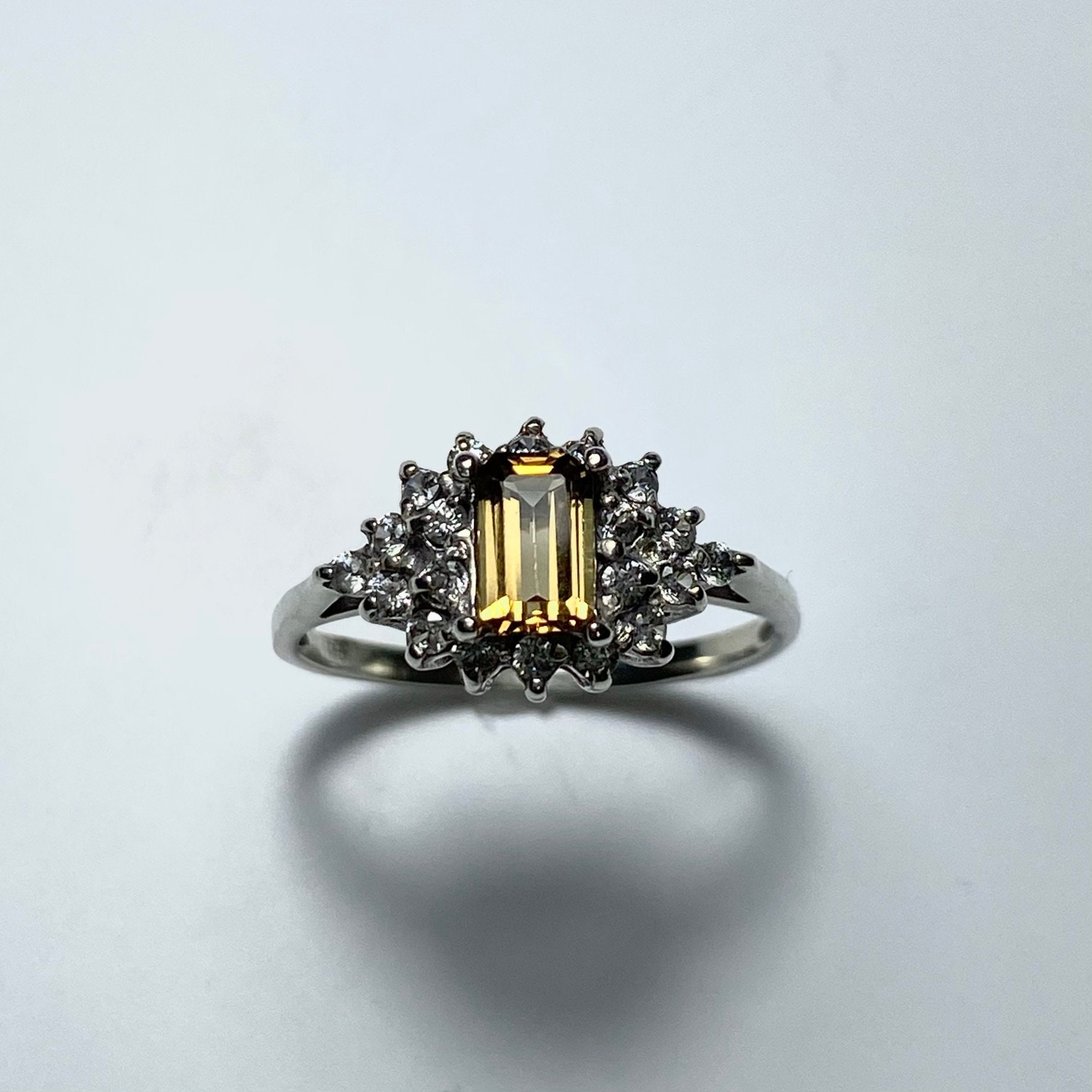 Zertifizierter Natürlicher Enstatit, Golden Gewachsener Sterling 925 Silber, 9Ct 14K 18K 22K 375 585 750 Gelb, Weiß, Rotgold Ring von EVGAD