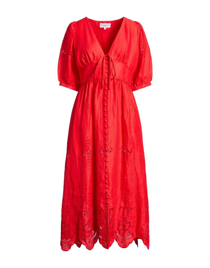 EVI GRINTELA Midi-kleid Damen Rot von EVI GRINTELA