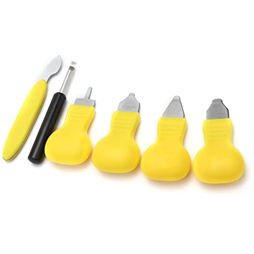 EVIC 7 Teile/Set Siehe Abdeckung Abdeckung Abdeckung Messerabdeckung Messer Klinge Batterie-Remover Batterie-Ersatz Reparatur-Teile Reparaturwerkzeug hor, Einfarbig, One Size von EVIC