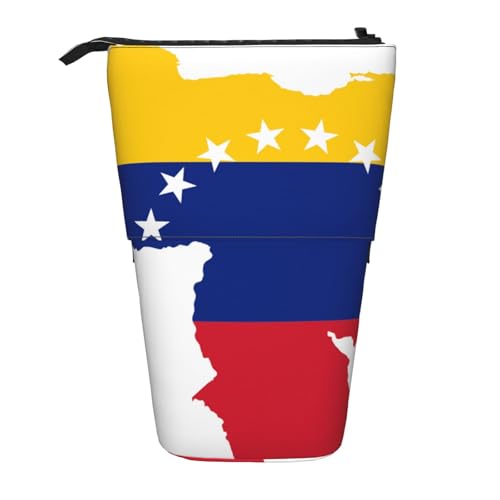 EVIUS Venezuela Flagge Bedrucktes Federmäppchen Niedlich Ständer Federmäppchen Halter Federmäppchen Teleskop mit Reißverschluss Federmäppchen Lustiges Federmäppchen für Kinder Tragbarer Stehender EVIUS Venezuela Flagge Bedrucktes Federmäppchen Niedlich Ständer Federmäppchen Halter Federmäppchen Teleskop mit Reißverschluss Federmäppchen Lustiges Federmäppchen für Kinder Tragbarer Stehender von EVIUS