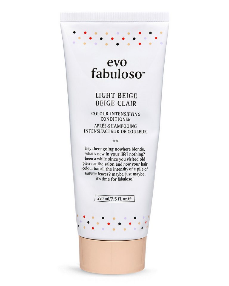 EVO Haartönung Fabuloso Colour Boosting Treatment Light Beige, 1-tlg. von EVO