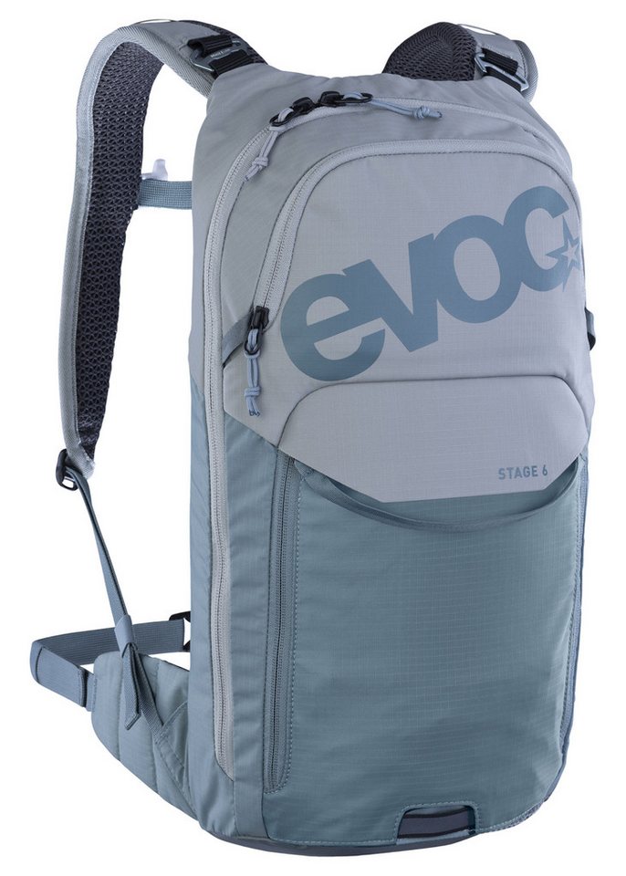 EVOC Cityrucksack STAGE 6 + HYDRATION BLADDER 2 (Kein Set, 1-tlg), mit Werkzeugfach von EVOC